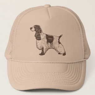 Gorra De Camionero Inglés cocker spaniel