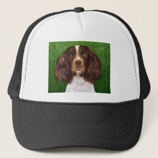 Gorra De Camionero Inglés Springer Spaniel Dog Art - Major