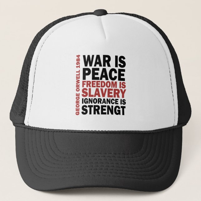 Gorra De Camionero Ingsoc - George Orwell (Anverso)