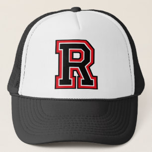Gorra De Camionero Inicial del monograma "R"