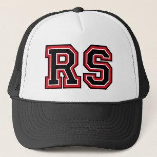 Gorra De Camionero Iniciales de monograma 'RS'
