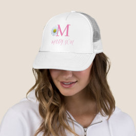 Gorra De Camionero Iniciales monográficas Daisy Modern
