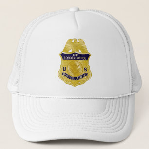 Gorra De Camionero Inmigración con distintivo de patrulla fronteriza 