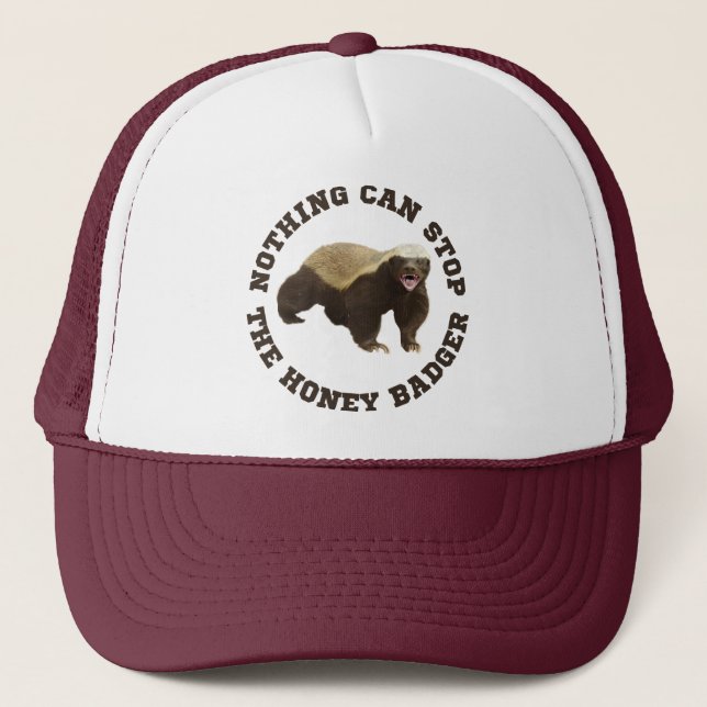 Gorra De Camionero Inmoralidad de la miel de animales salvajes (Anverso)
