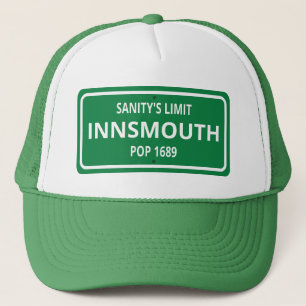 Gorra De Camionero Innsmouth Street Rótulo Lovecraft