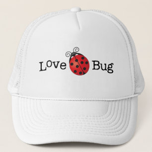Gorra De Camionero Insecto del amor - mariquita