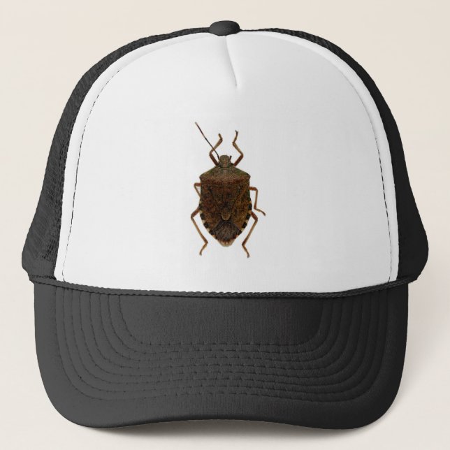 Gorra De Camionero Insecto del hedor (Anverso)