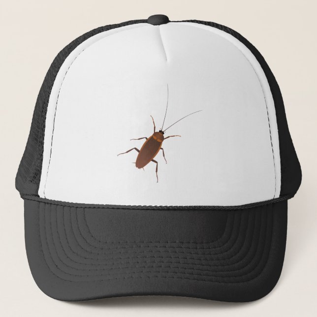 Gorra De Camionero Insectos de cucaracha (Anverso)