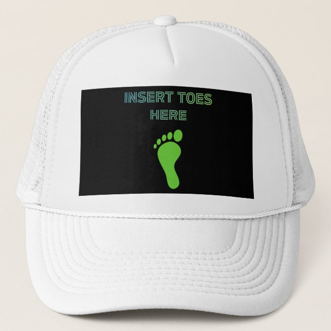 Gorra De Camionero Insert Toes Here (Anverso)