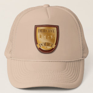Gorra De Camionero Insígnia de detective