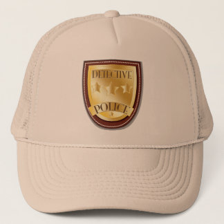 Gorra De Camionero Insignia de detective