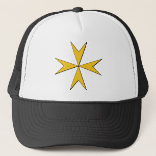 Gorra De Camionero Insignia de Hospitalers (Malta)