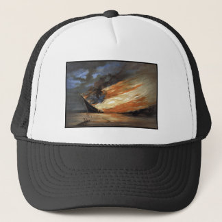Gorra De Camionero Insignia de la Guerra Civil Rebelde contra el fueg