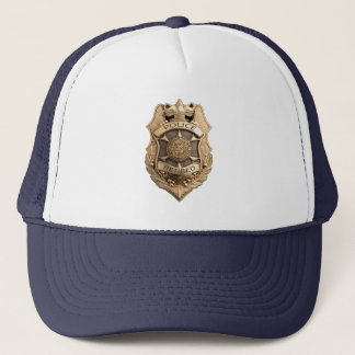 Gorra De Camionero Insignia de oficial de policía retirado de la poli