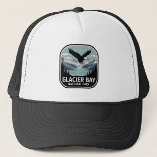 Gorra De Camionero Insignia del águila del Parque Nacional Bahía de l