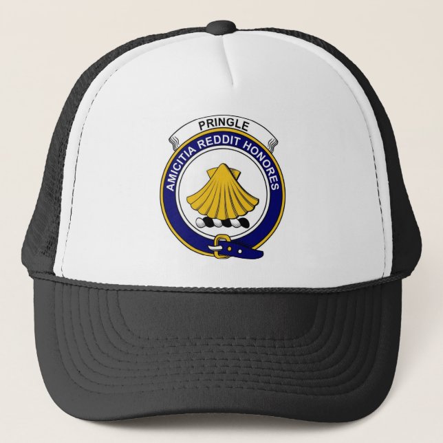 Gorra De Camionero Insignia del clan de Pringle (Anverso)