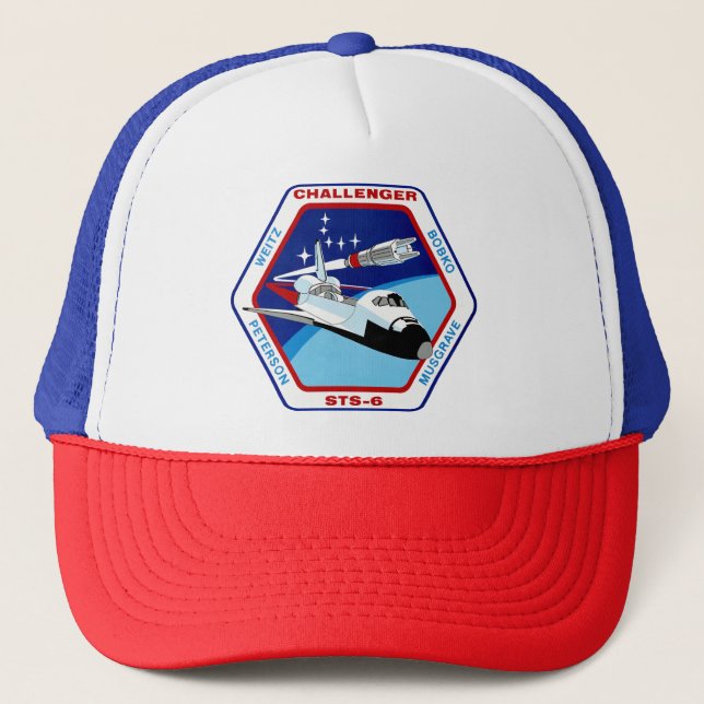 GORRA DE CAMIONERO INSIGNIA STS-6 (Anverso)