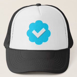 Gorra De Camionero Insignia verificada gorjeo