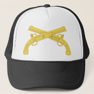 Gorra De Camionero Insignias de la policía militar - pistolas