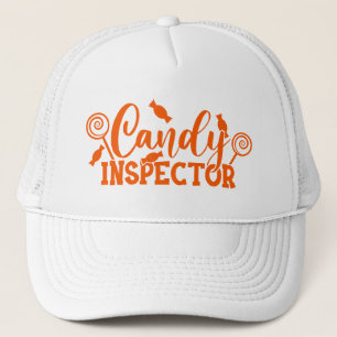 Gorra De Camionero Inspector de velas de Halloween