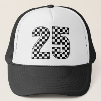 Gorra De Camionero inspectores número 25 el competir con auto
