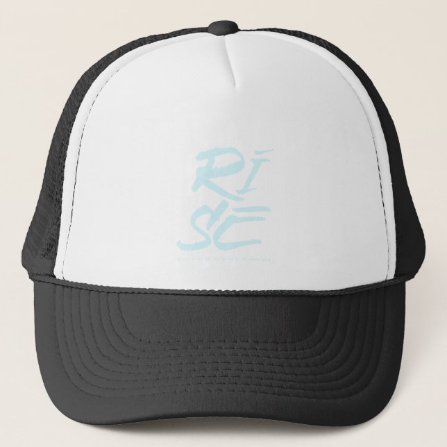 Gorra De Camionero Inspirar La Motivación De Cita De Próximo Nivel (Anverso)