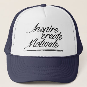 Gorra De Camionero Inspire, cree, motive el gorra del camionero