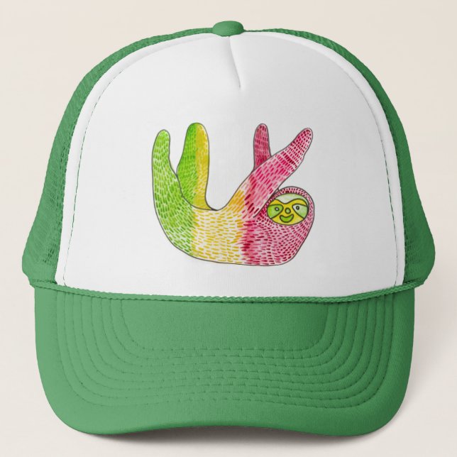 Gorra De Camionero Instantánea De Slots De Megaflora (Anverso)