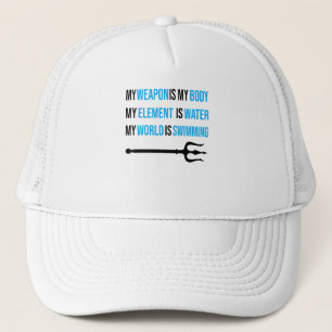Gorra De Camionero Instructor De Natación Trident Club Natación
