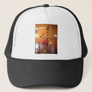 Gorra De Camionero Instrumento musical escocés Bagpipe Tartan Plaid