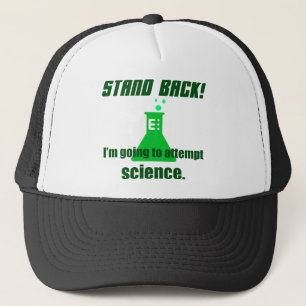 Gorra De Camionero Intento de ciencia