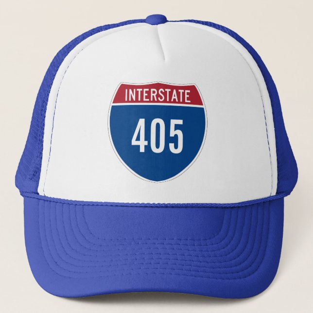 Gorra De Camionero Interestatal 405 (Anverso)