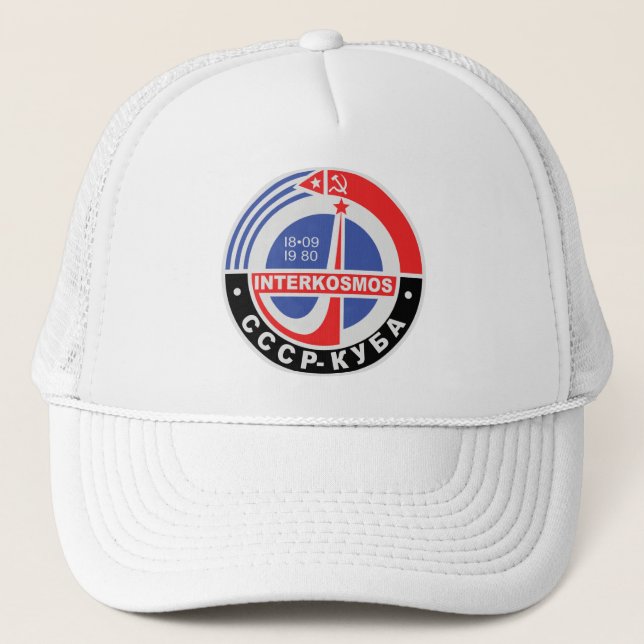 Gorra De Camionero Interkosmos (Anverso)