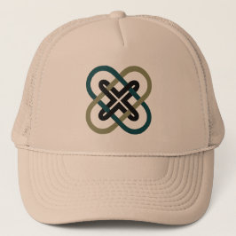Gorra De Camionero Interlocking X Trucker Hat