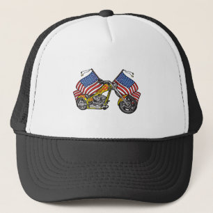 Gorra De Camionero Interruptor americano del motorista