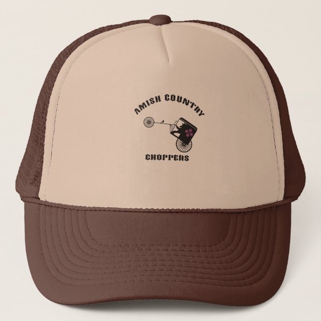 Gorra De Camionero interruptores del país de Amish (Anverso)