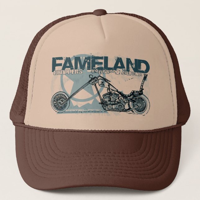Gorra De Camionero interruptores hollywood del fameland (Anverso)