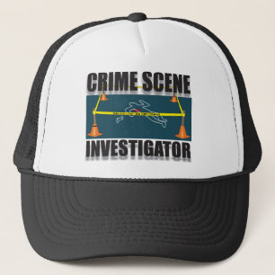 GORRA DE CAMIONERO INVESTIGADOR DE LA ESCENA DEL CRIMEN