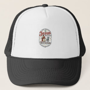 Gorra De Camionero Invitación de silla vacía de Jesús Invitación de s