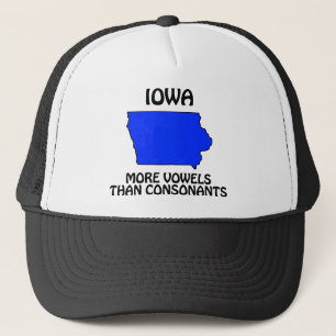 Gorra De Camionero Iowa - Más Vocales Que Consonantes