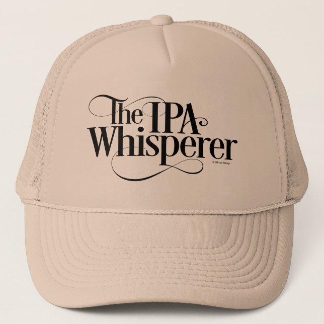 Gorra De Camionero IPA Whisperer (Anverso)