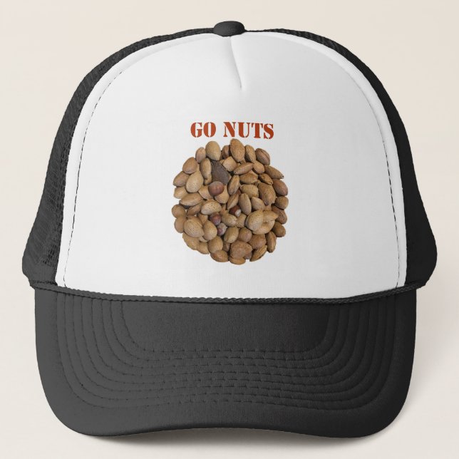 Gorra De Camionero Ir a las nueces (Anverso)