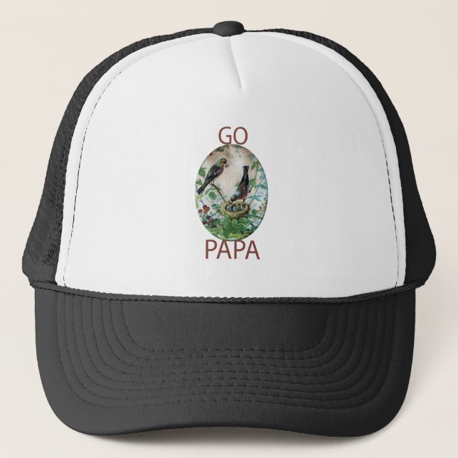 Gorra De Camionero Ir a papá (Anverso)