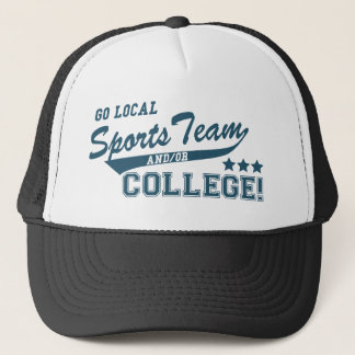 Gorra De Camionero Ir al equipo local de deportes o al colegio
