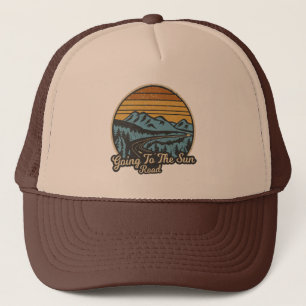 Gorra De Camionero Ir Al Retro De Sun Road Montana