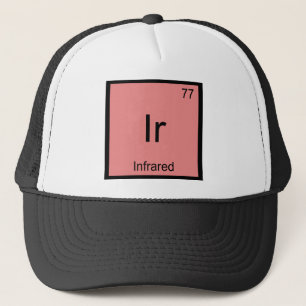 Gorra De Camionero Ir - Camiseta infrarroja del laser del símbolo de