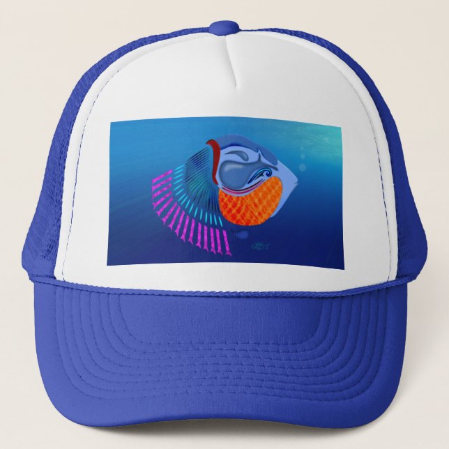 Gorra De Camionero Ir Pescado (Anverso)