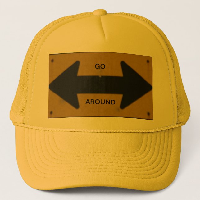 Gorra De Camionero Ir por ahí (Anverso)