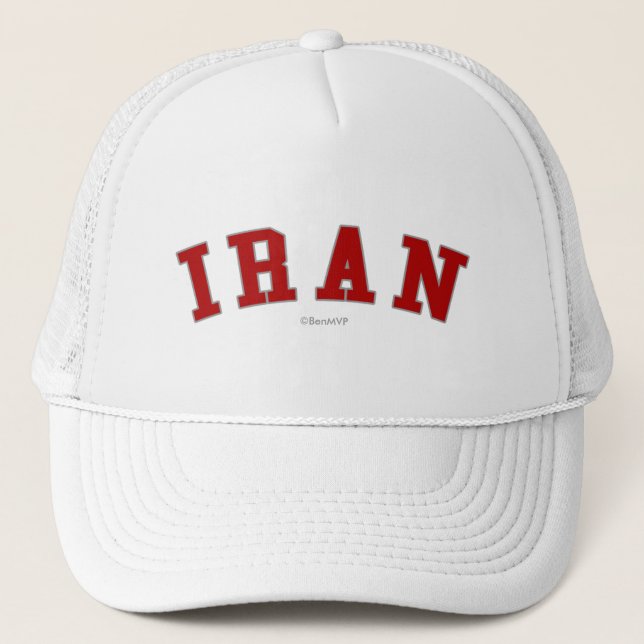 Gorra De Camionero Irán (Anverso)