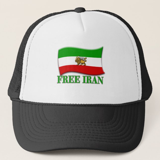 GORRA DE CAMIONERO IRÁN LIBRE (Anverso)